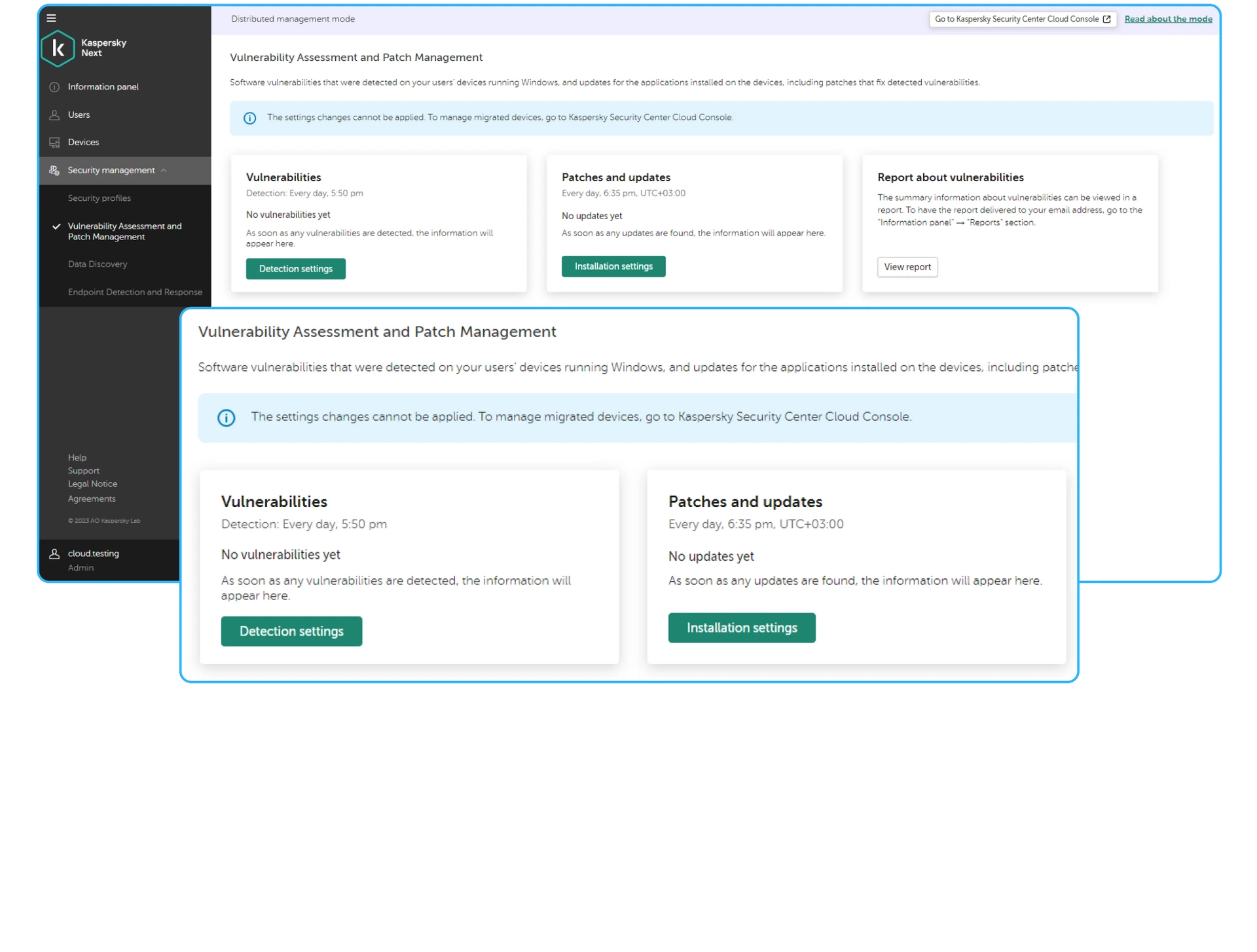 Tracking Alerts Kaspersky Next